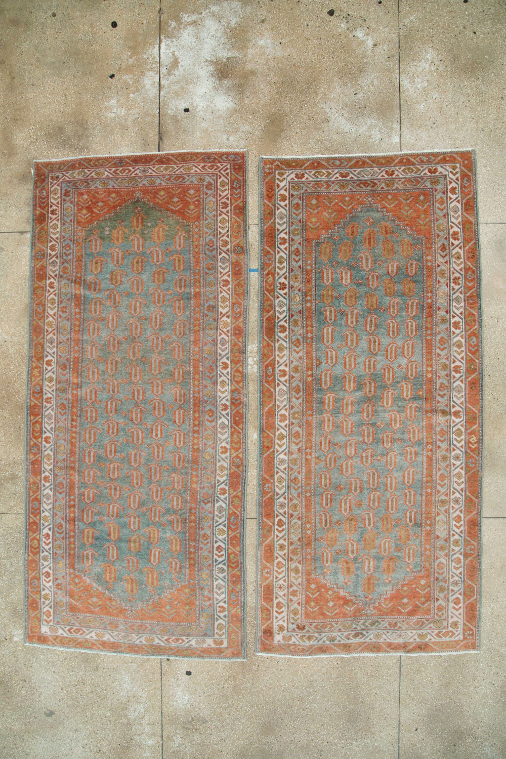 Antique Persian Malayer Runner (Pair: 1 of 2), No.27529 - Staging