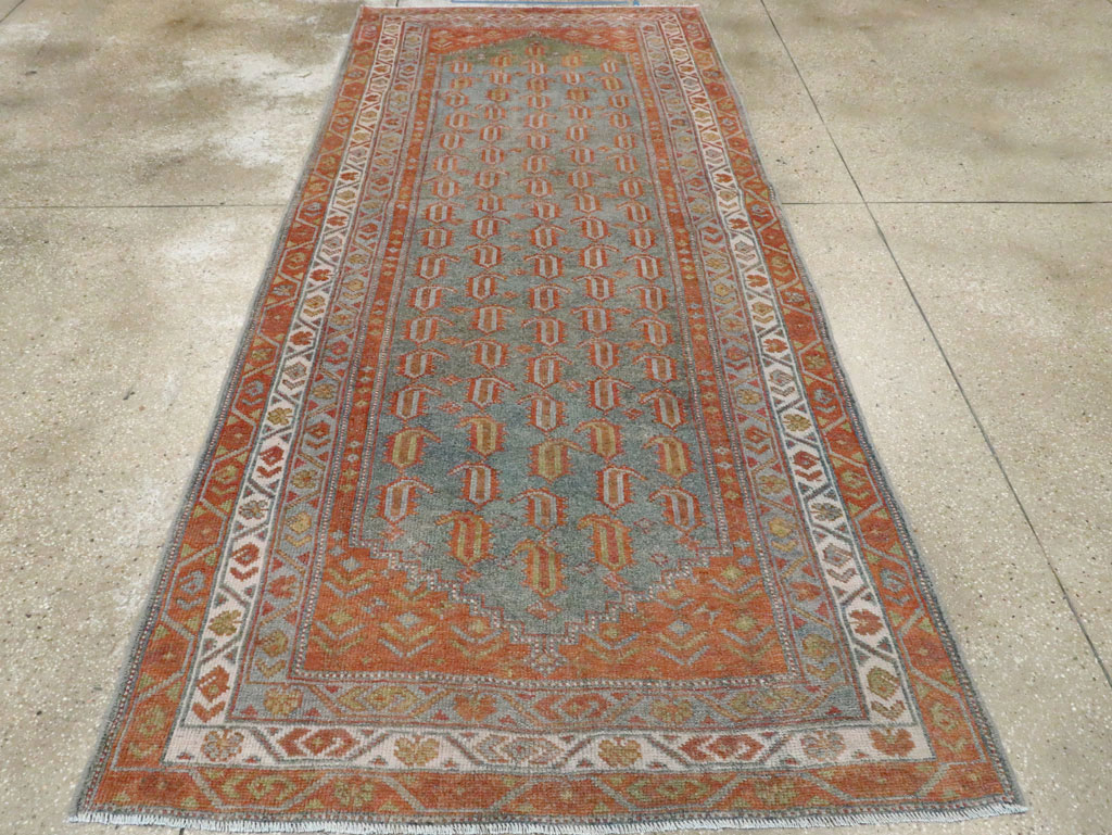 Antique Persian Malayer Runner (Pair: 1 of 2), No.27529 - Staging
