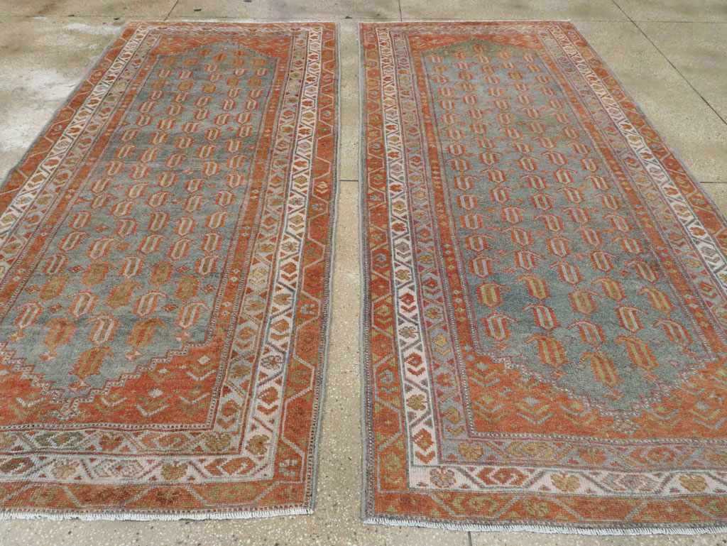 Antique Persian Malayer Runner (Pair: 1 of 2), No.27529 - Staging