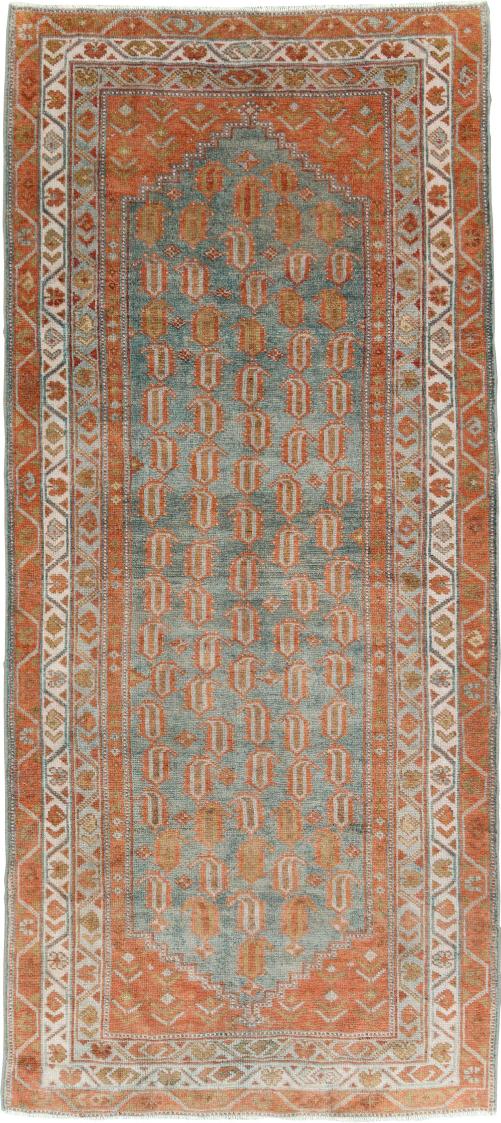 Antique Persian Malayer Runner (Pair: 2 of 2), No.27530 - Staging