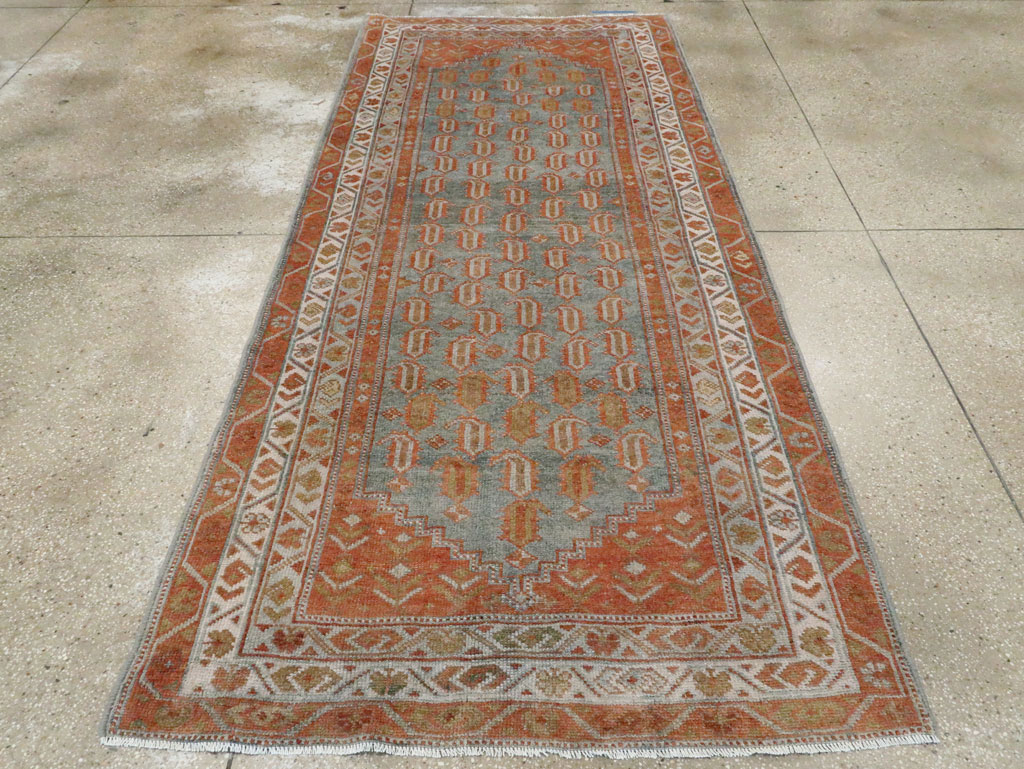 Antique Persian Malayer Runner (Pair: 2 of 2), No.27530 - Staging