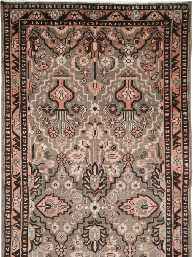 Vintage Persian Malayer Runner, No.27531 - Staging