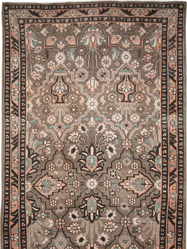 Vintage Persian Malayer Runner, No.27531 - Staging