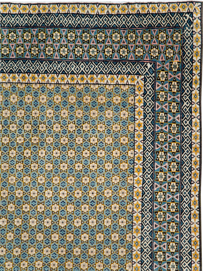Vintage Persian Quom, No.27537 - Staging