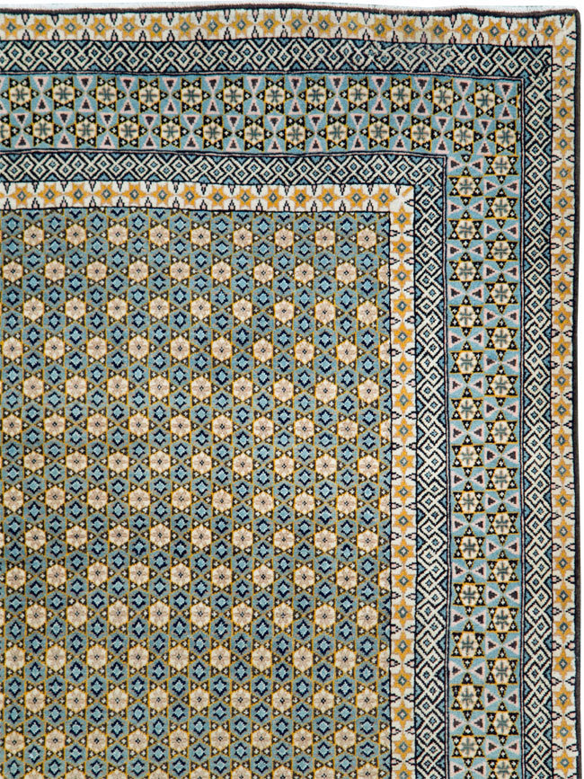 Vintage Persian Quom, No.27537 - Staging