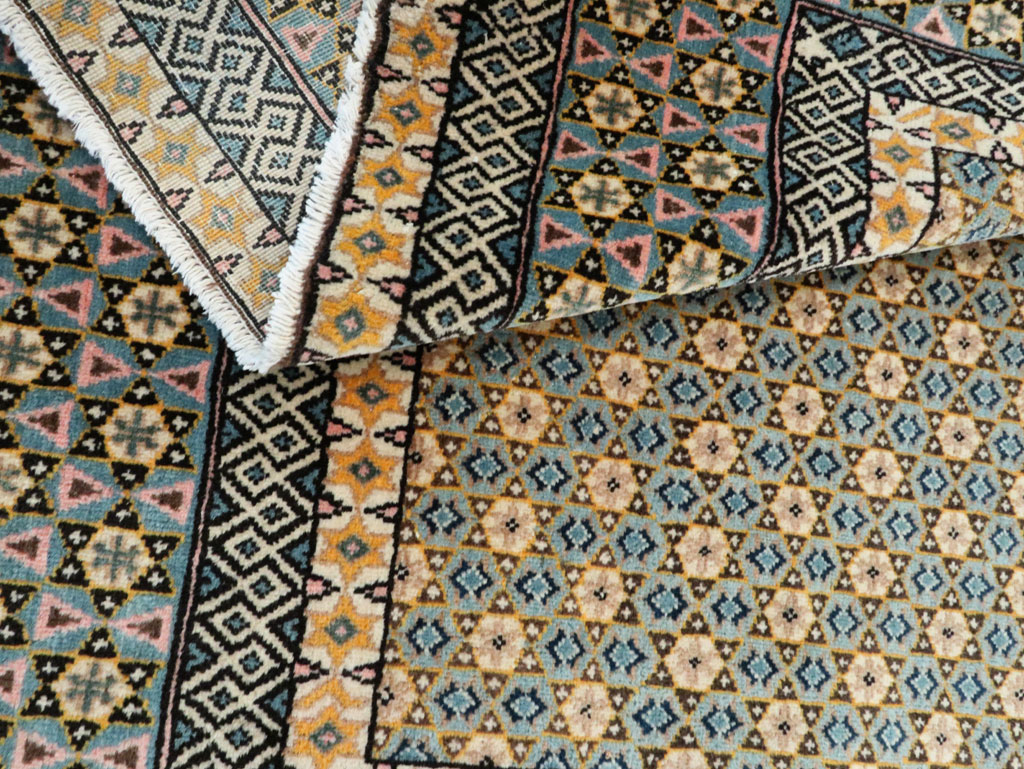 Vintage Persian Quom, No.27537 - Staging