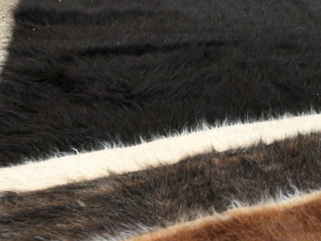 Vintage Turkish Mohair Accent Rug, No.27540 - Staging