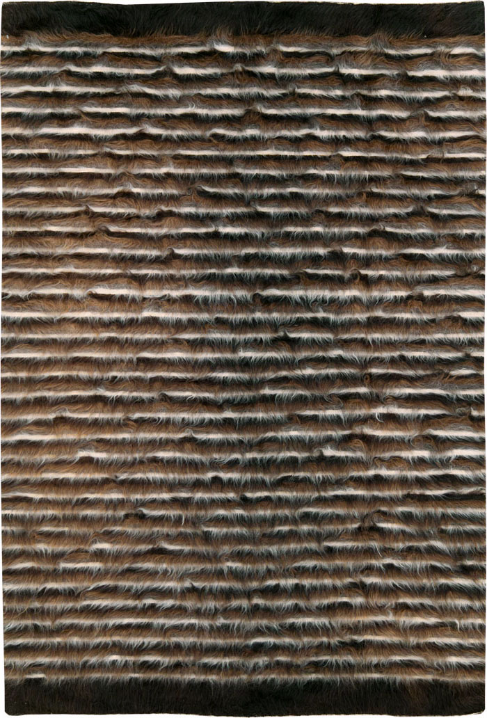 Vintage Mohair Rug, No.27568 - Staging