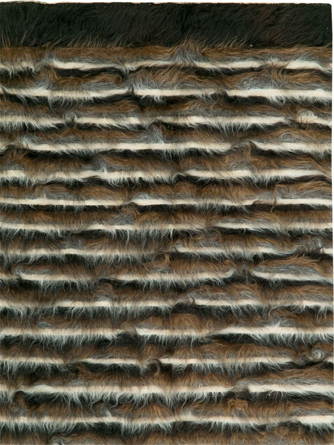 Vintage Mohair Rug, No.27568 - Staging