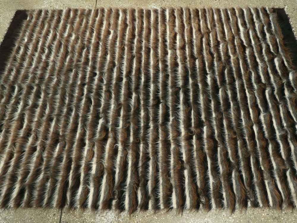 Vintage Mohair Rug, No.27568 - Staging