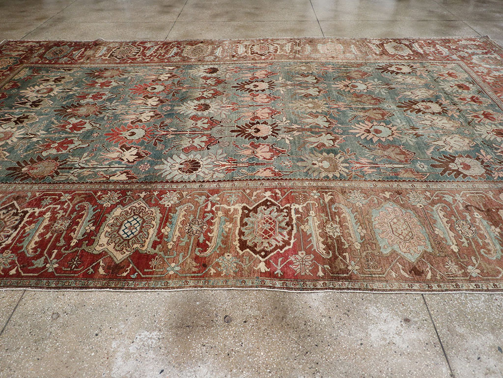 Antique Persian Bidjar Carpet, No.27571 - Staging