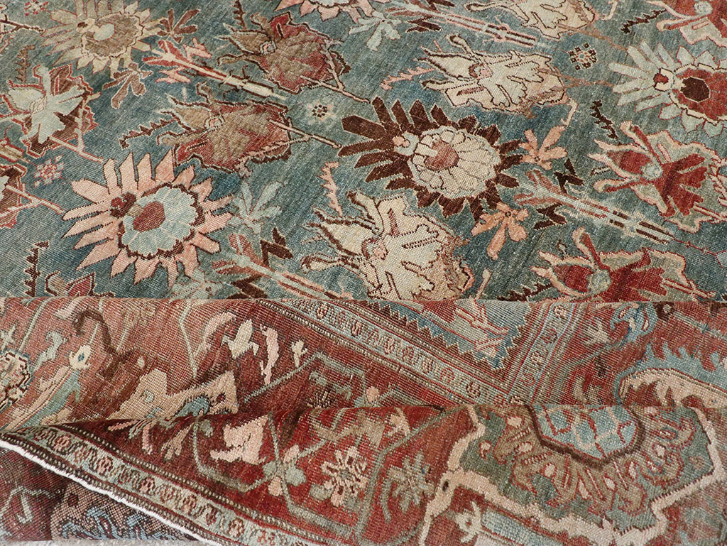 Antique Persian Bidjar Carpet, No.27571 - Staging