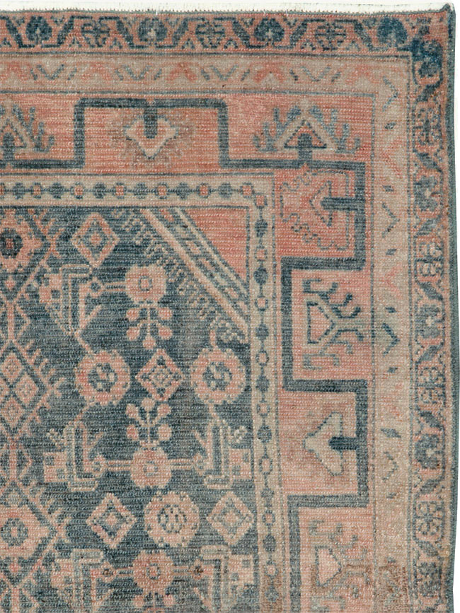 Vintage Persian Malayer Rug, No.27593 - Staging