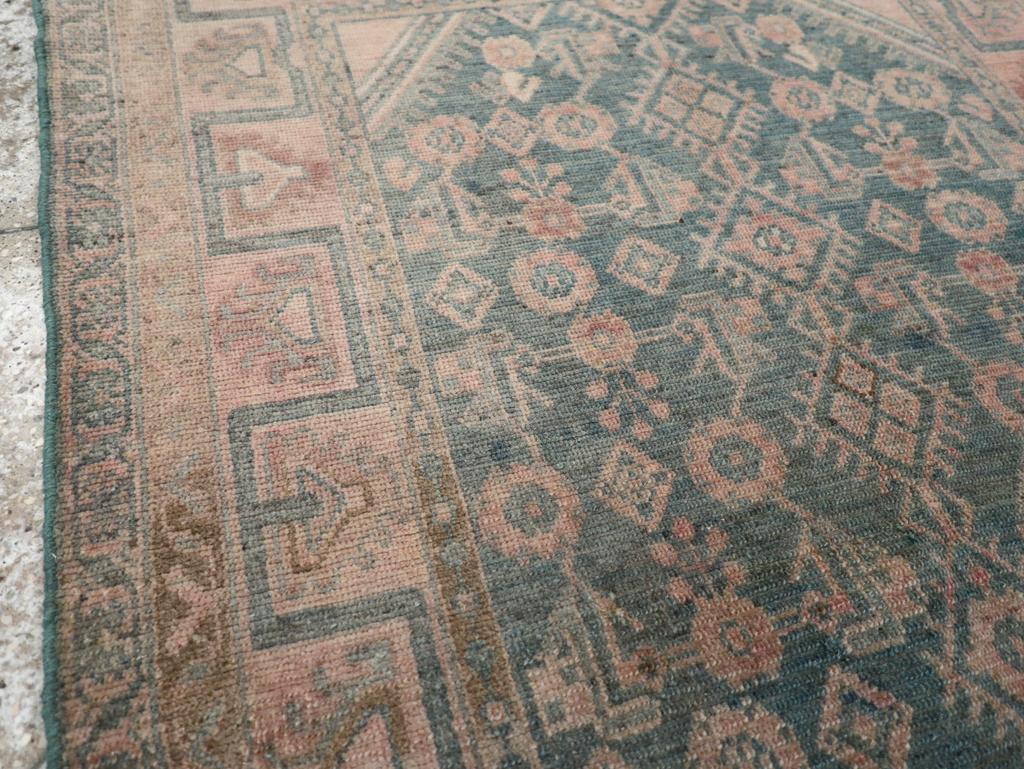 Vintage Persian Malayer Rug, No.27593 - Staging