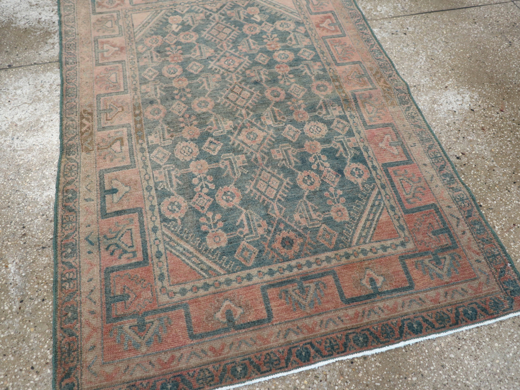 Vintage Persian Malayer Rug, No.27593 - Staging