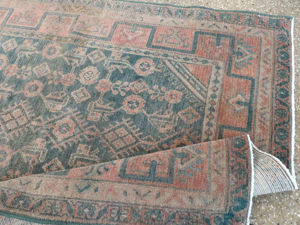 Vintage Persian Malayer Rug, No.27593 - Staging