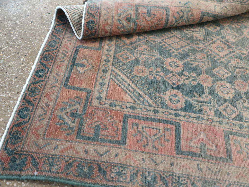 Vintage Persian Malayer Rug, No.27593 - Staging