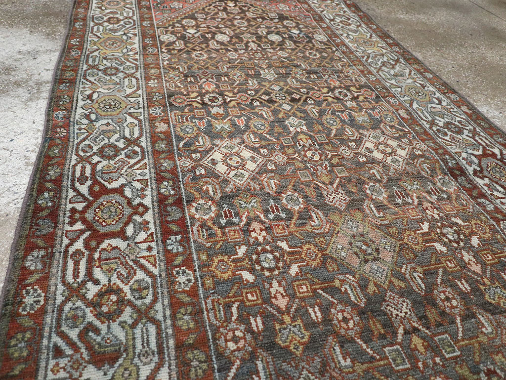Antique Persian Malayer Rug, No.27594 - Staging
