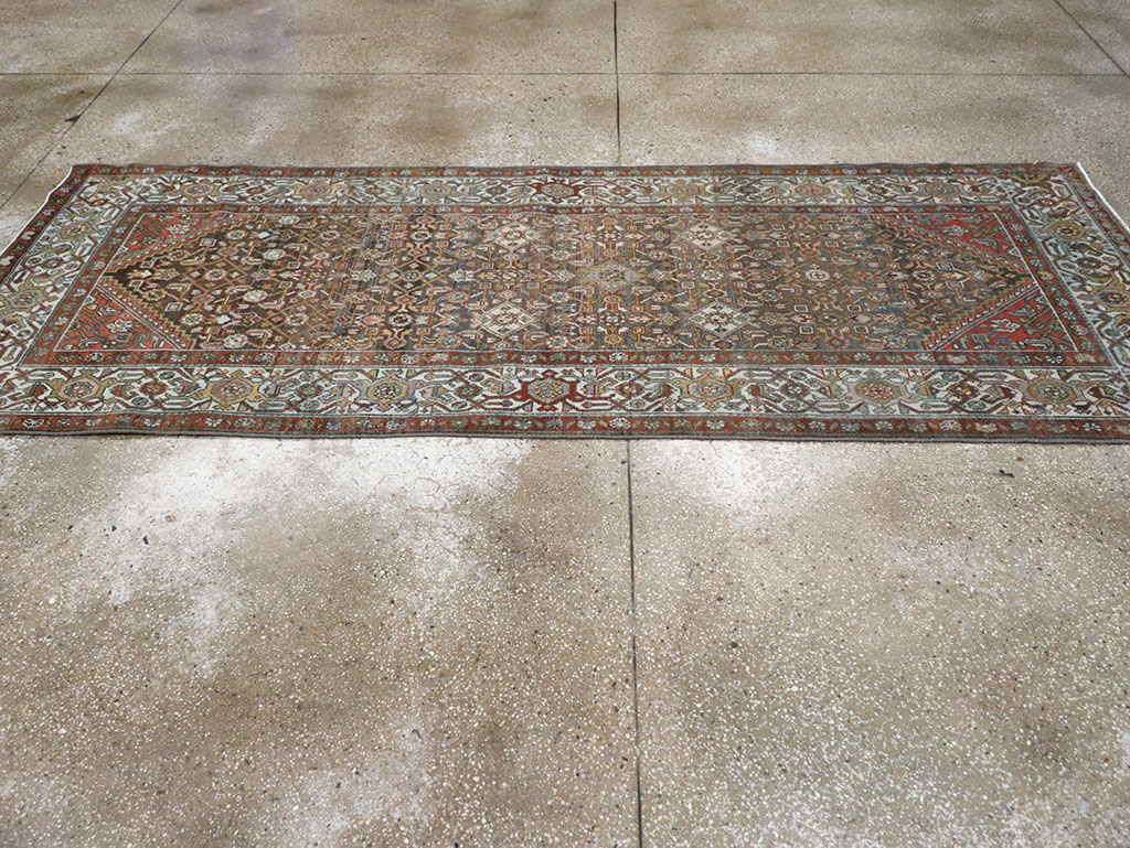 Antique Persian Malayer Rug, No.27594 - Staging