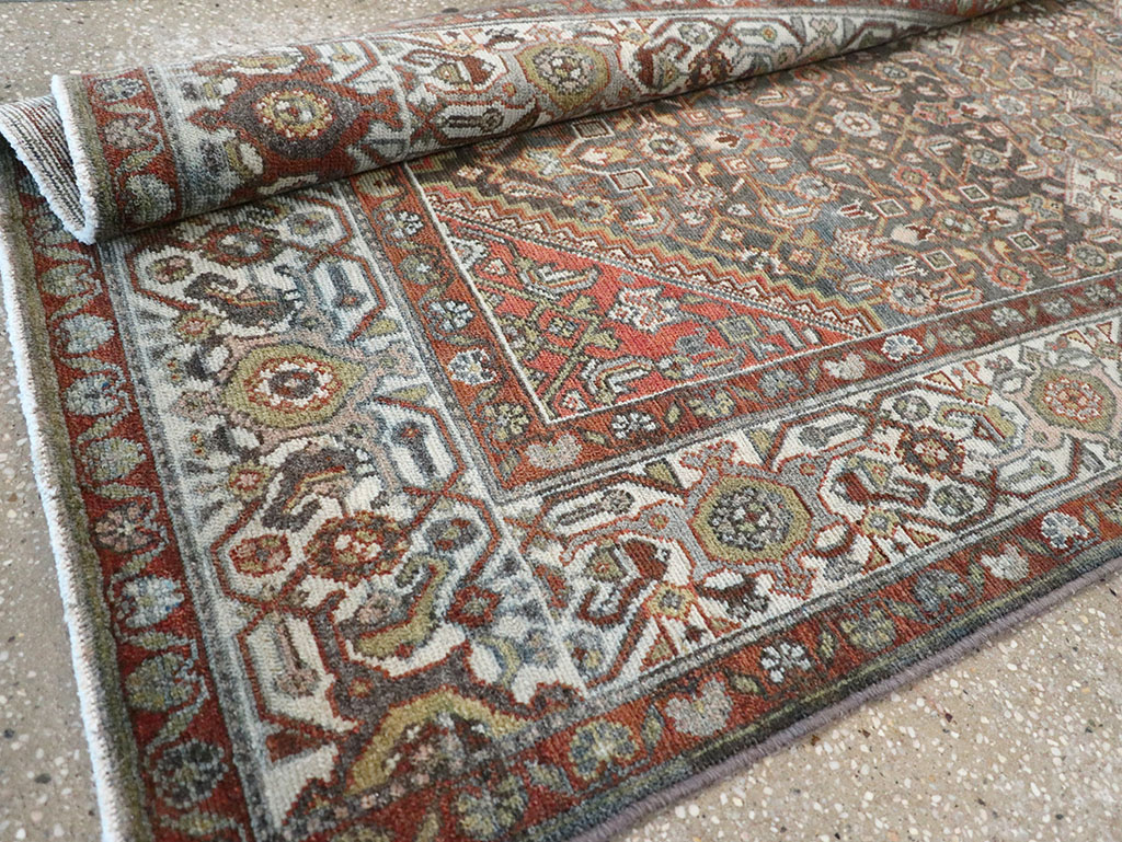 Antique Persian Malayer Rug, No.27594 - Staging