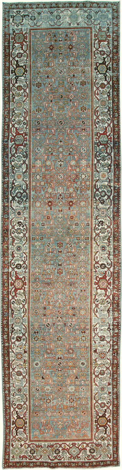 Vintage Persian Malayer Runner (Pair: 1 of 2), No.27596 - Staging