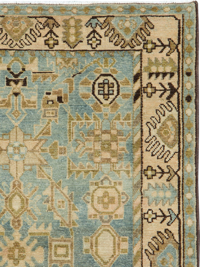 Vintage Persian Malayer Rug, No.27597 - Staging