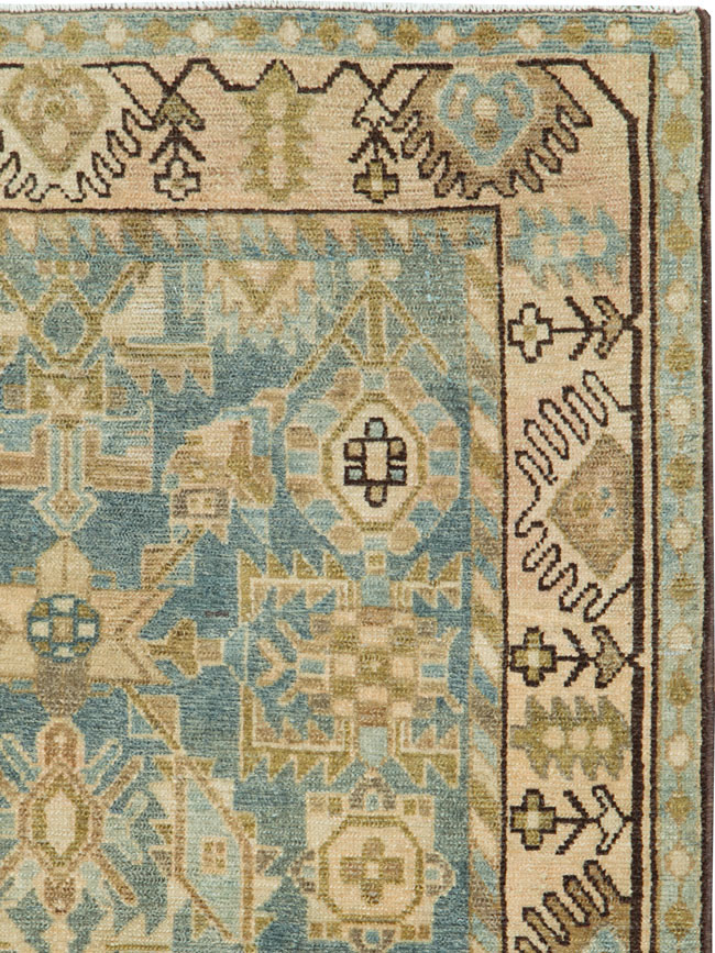 Vintage Persian Malayer Rug, No.27597 - Staging