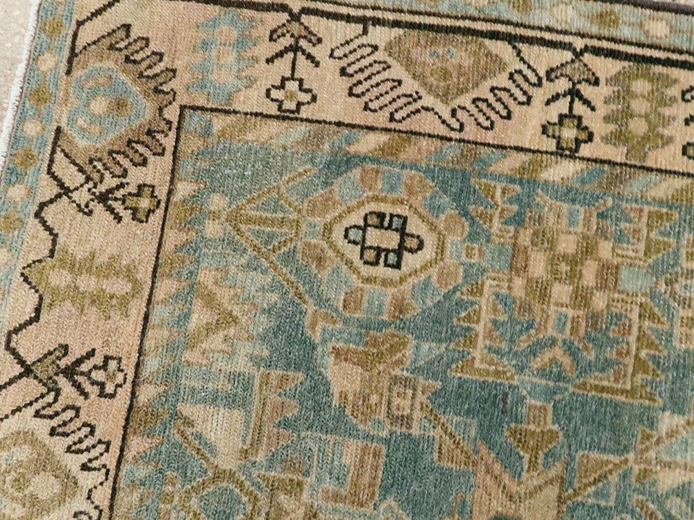 Vintage Persian Malayer Rug, No.27597 - Staging
