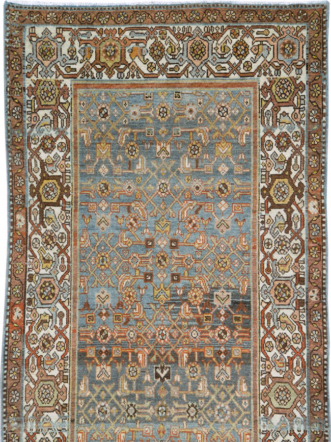Vintage Persian Malayer Runner (Pair: 2 of 2), No.27599 - Staging