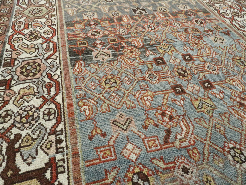Vintage Persian Malayer Runner (Pair: 2 of 2), No.27599 - Staging
