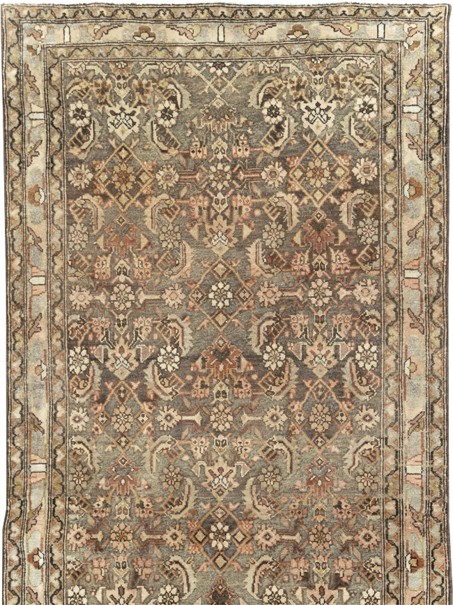 Antique Persian Malayer Runner, No.27601 - Staging