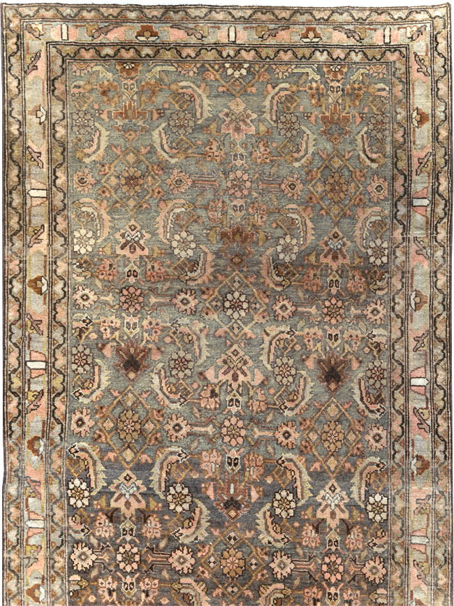 Antique Persian Malayer Runner, No.27601 - Staging