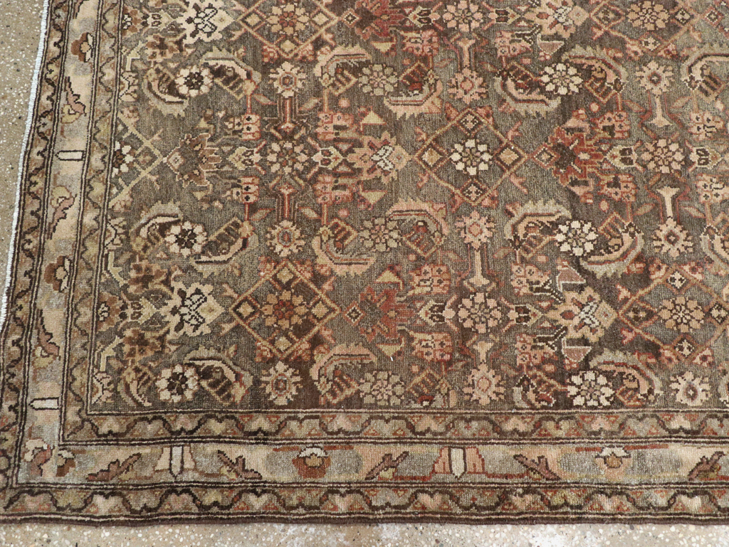 Antique Persian Malayer Runner, No.27601 - Staging