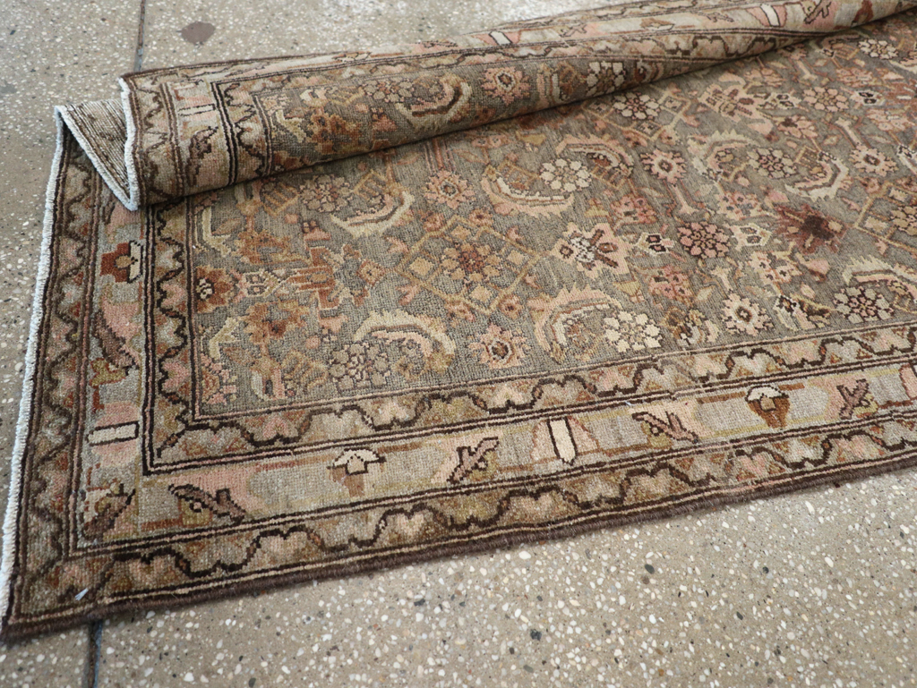 Antique Persian Malayer Runner, No.27601 - Staging