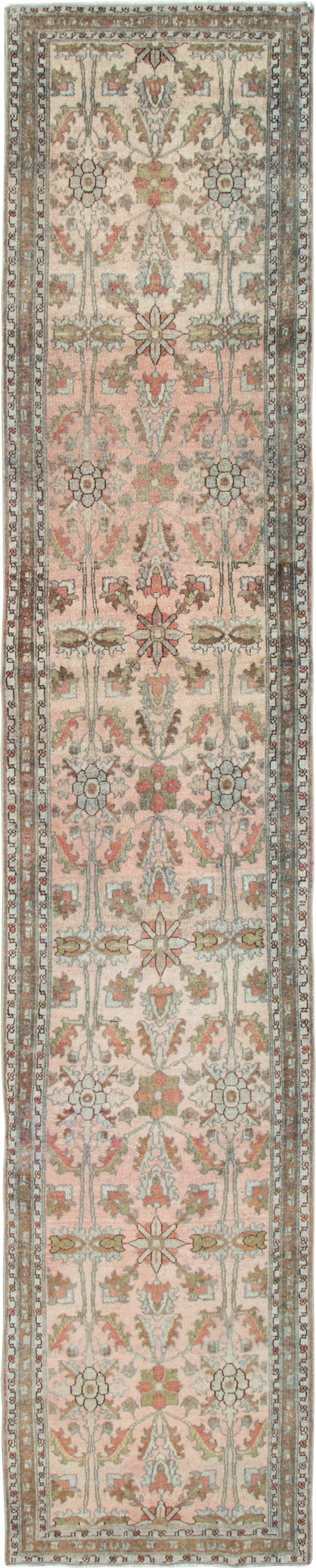 Vintage Persian Malayer Runner, No.27605 - Staging