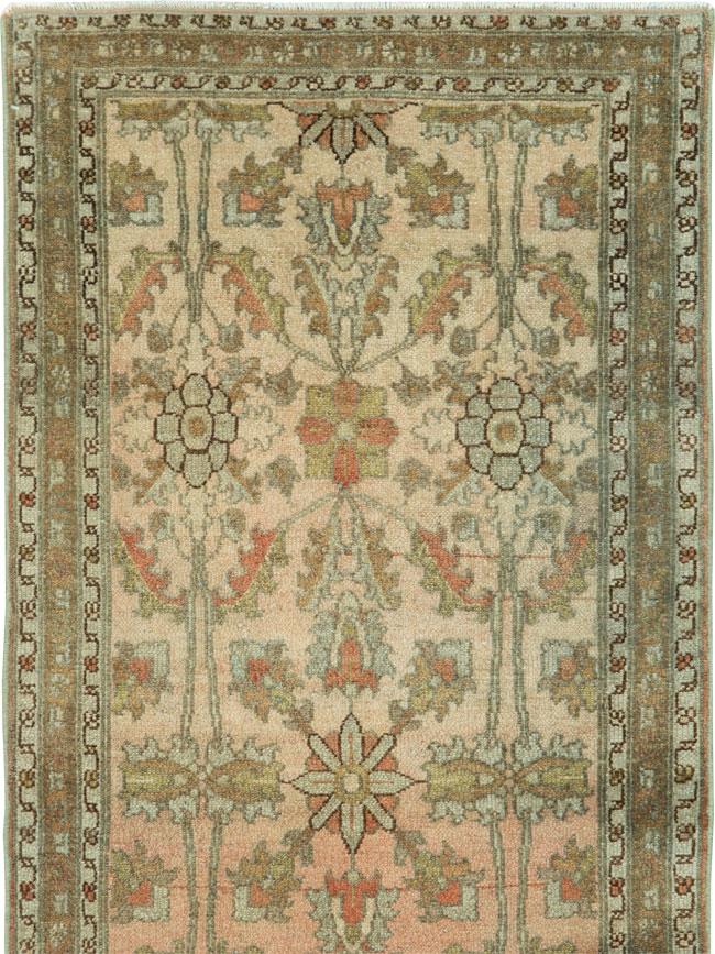 Vintage Persian Malayer Runner, No.27605 - Staging