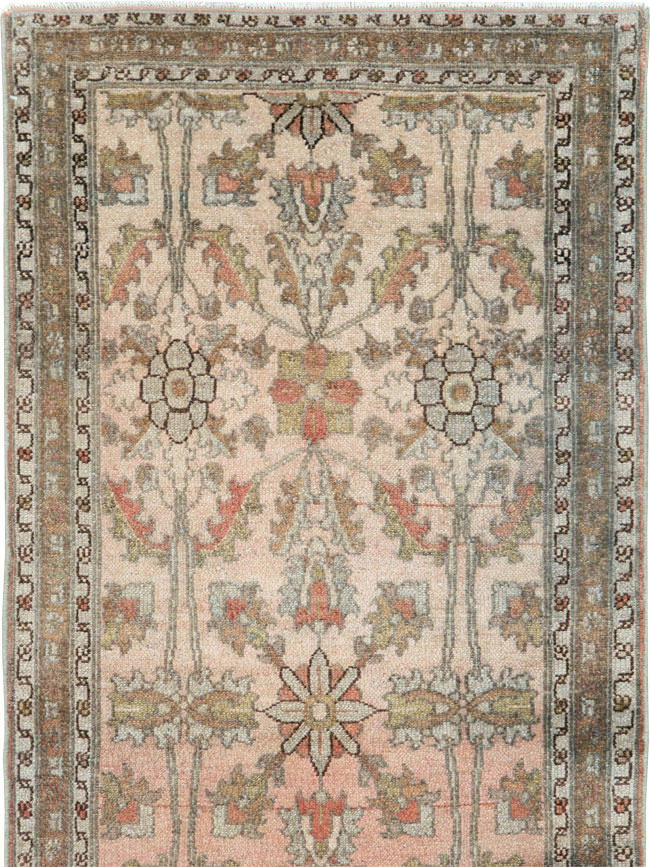 Vintage Persian Malayer Runner, No.27605 - Staging