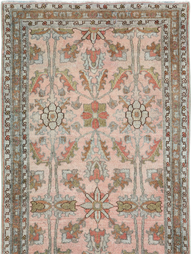 Vintage Persian Malayer Runner, No.27605 - Staging