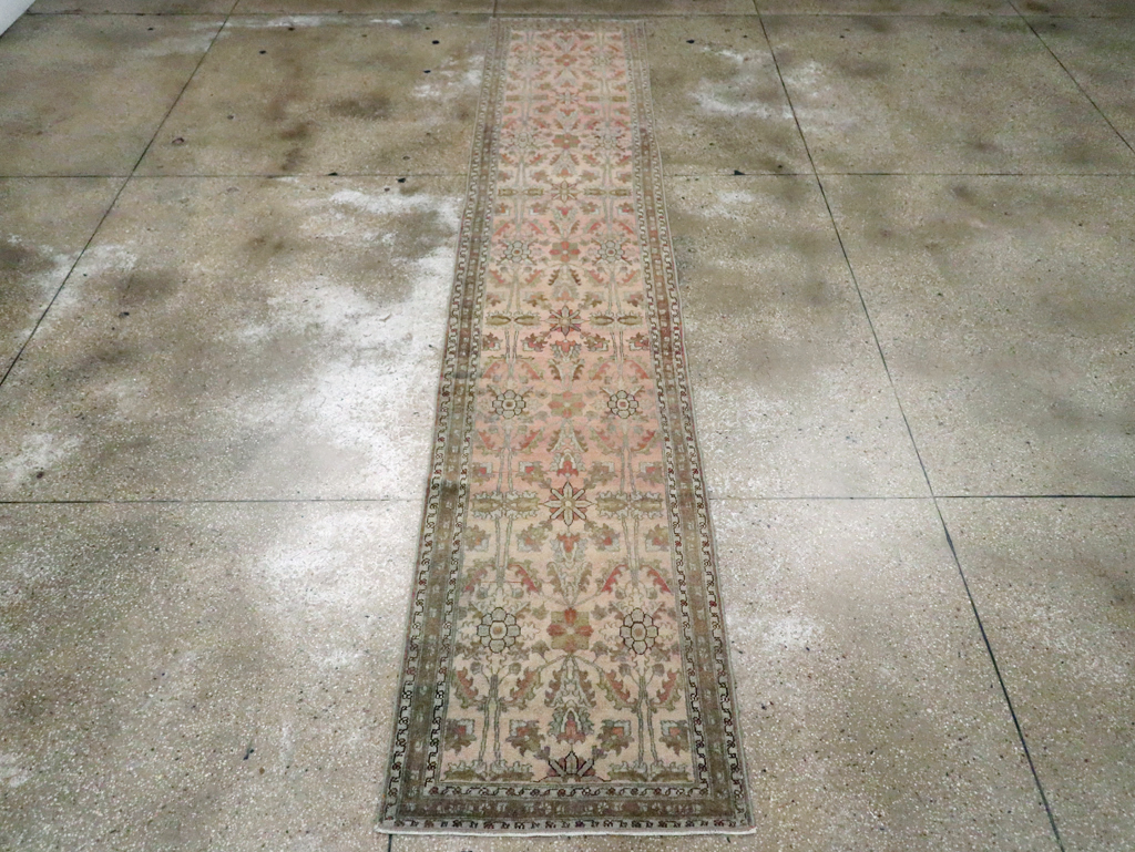 Vintage Persian Malayer Runner, No.27605 - Staging