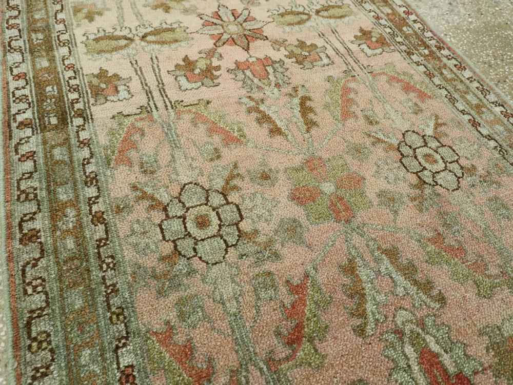 Vintage Persian Malayer Runner, No.27605 - Staging