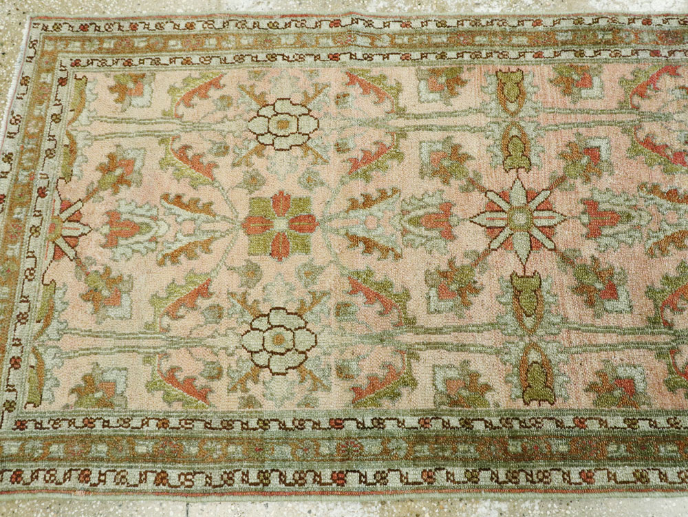 Vintage Persian Malayer Runner, No.27605 - Staging
