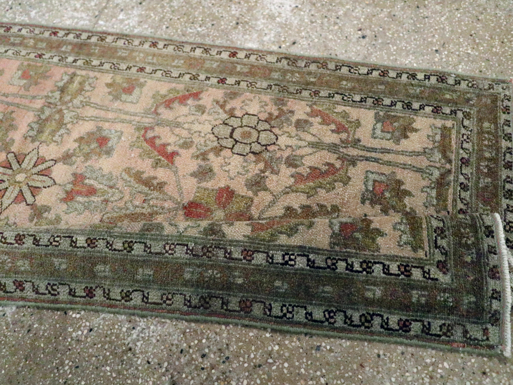 Vintage Persian Malayer Runner, No.27605 - Staging