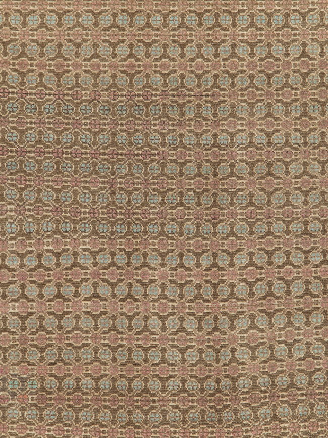 Vintage Persian Malayer Gallery Carpet, No.27613 - Staging
