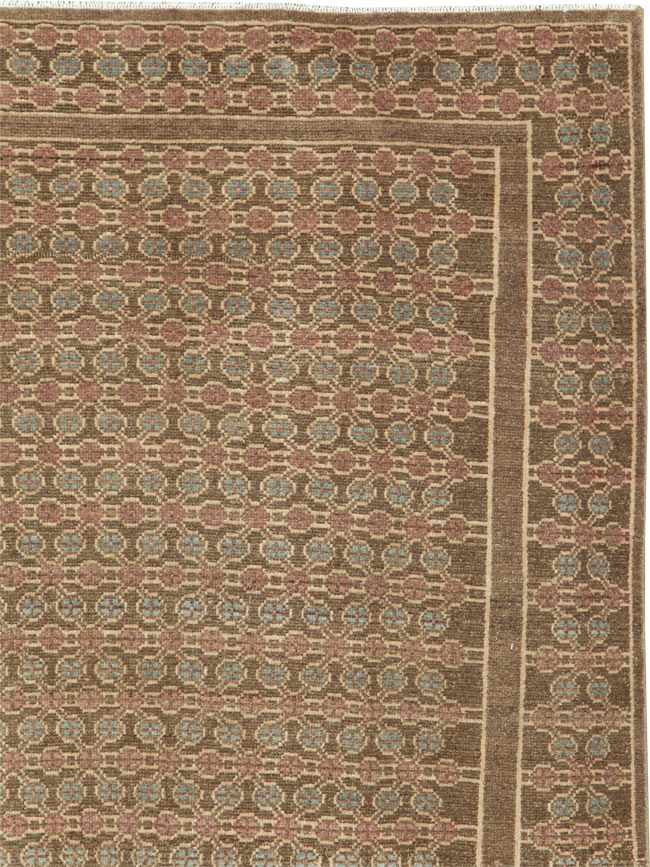 Vintage Persian Malayer Gallery Carpet, No.27613 - Staging