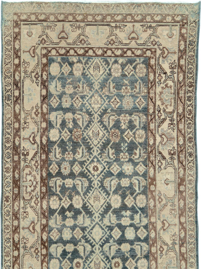 Antique Persian Malayer Runner, No.27614 - Staging