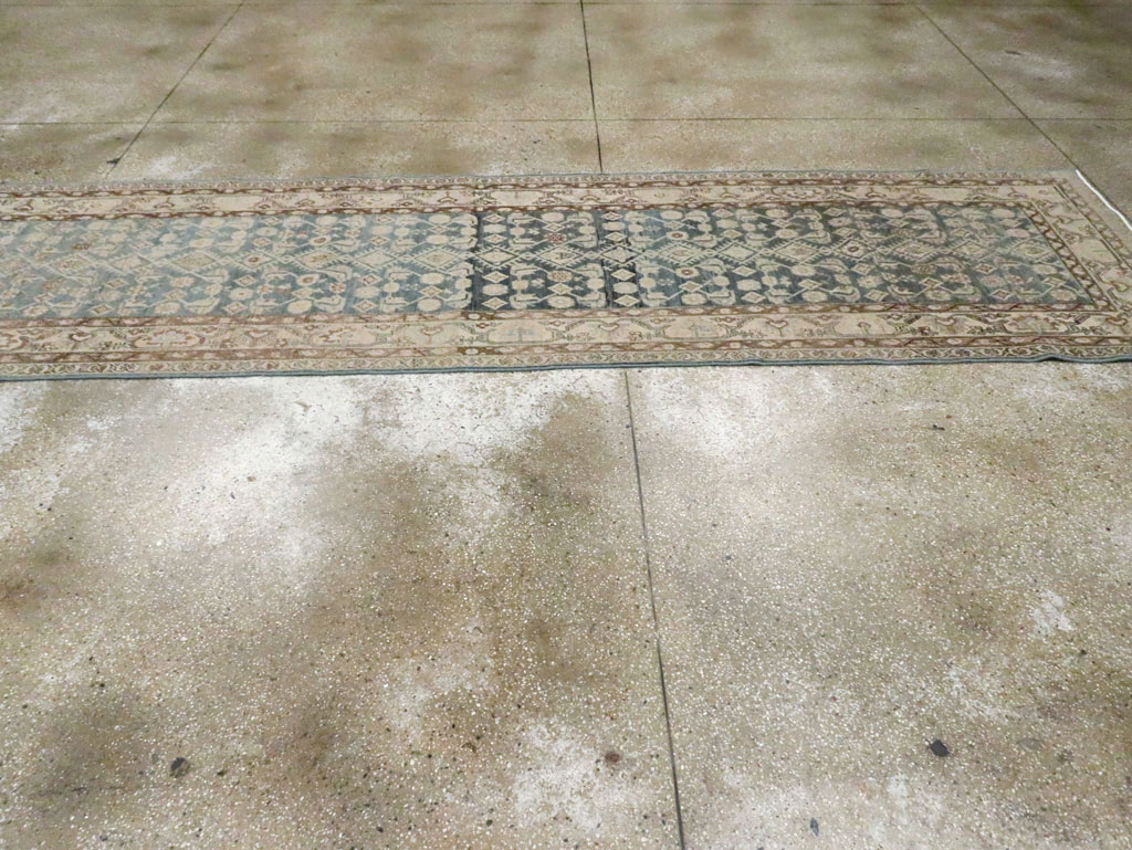 Antique Persian Malayer Runner, No.27614 - Staging