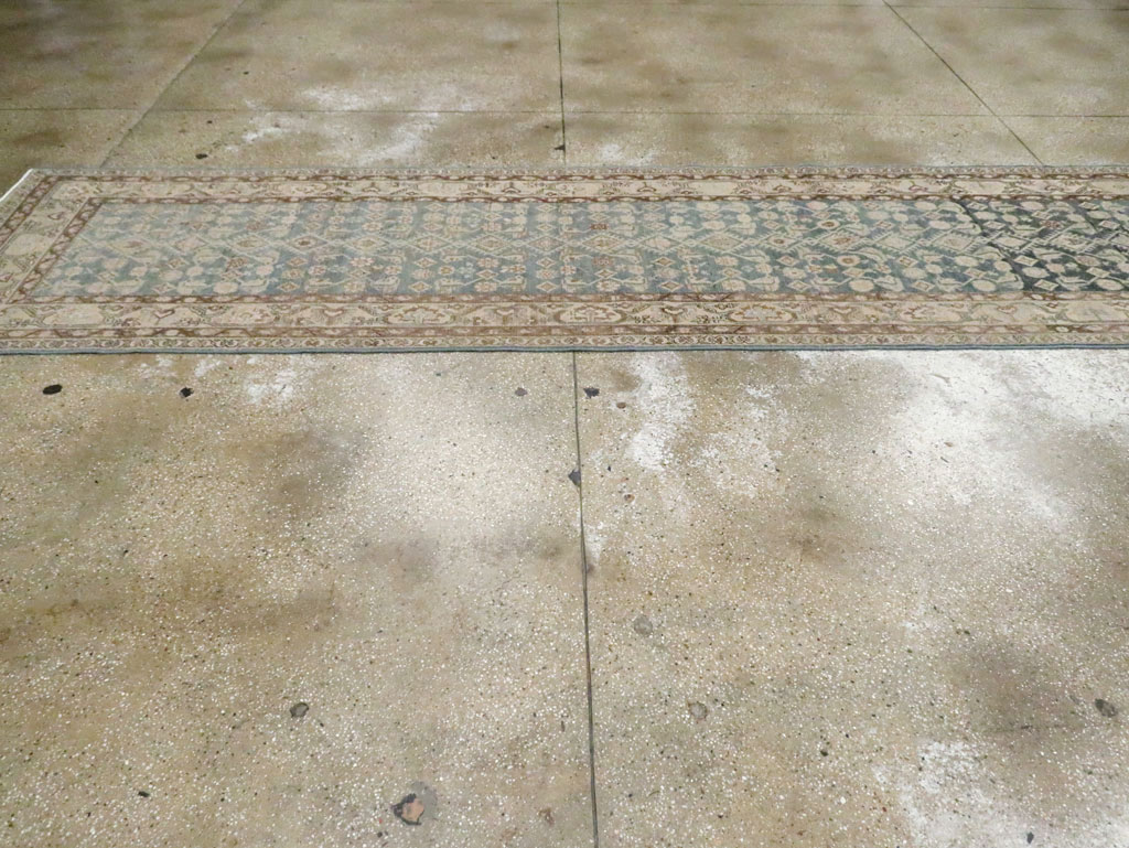 Antique Persian Malayer Runner, No.27614 - Staging