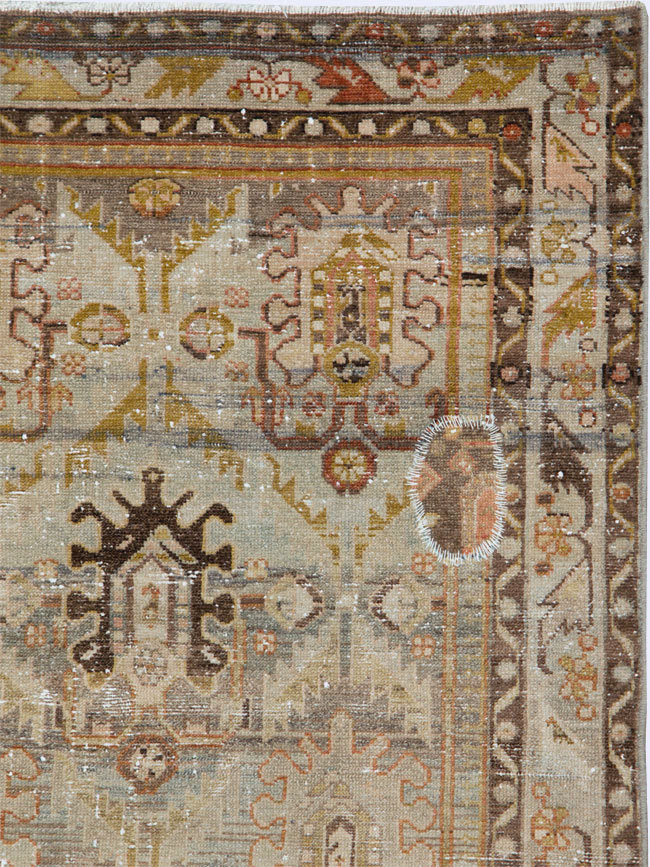 Vintage Persian Malayer Rug, No.27618 - Staging