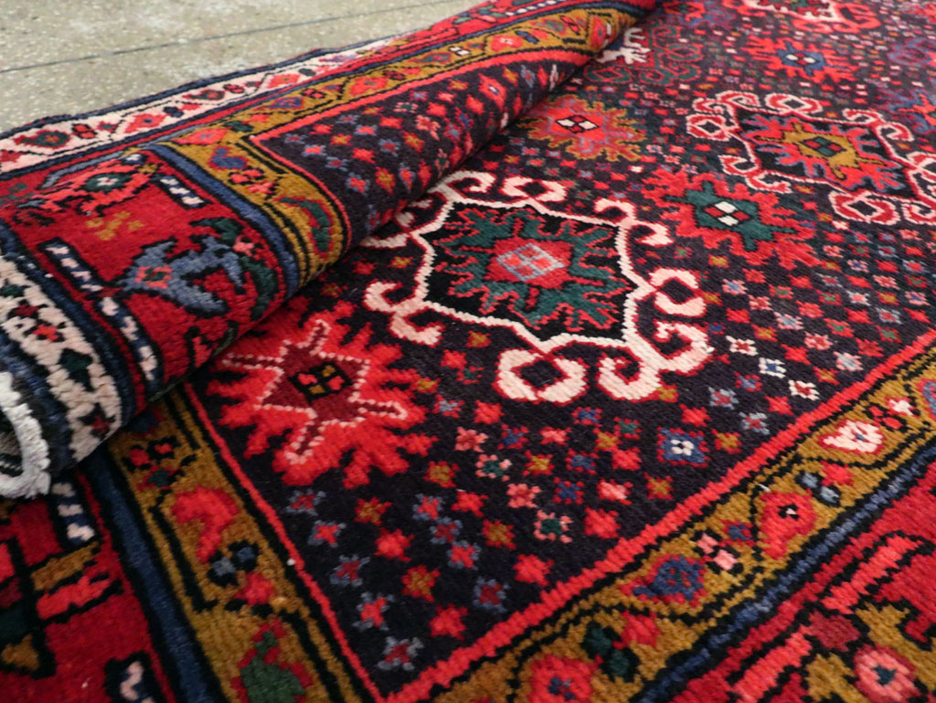 Vintage Persian Malayer Gallery Rug, No.27633 - Staging