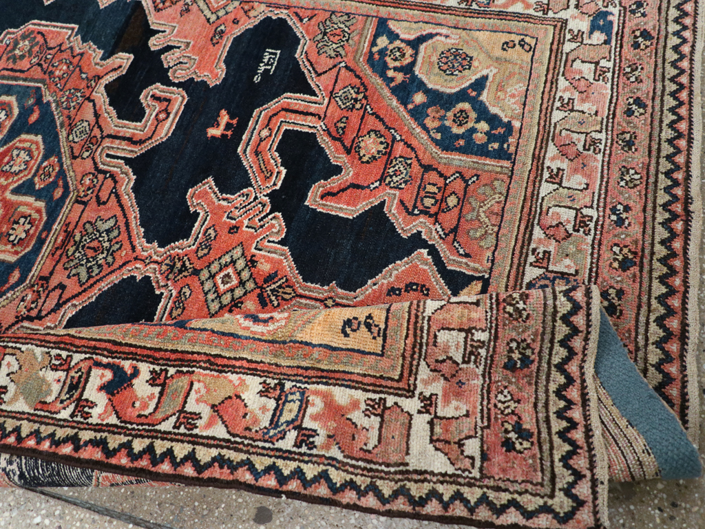 Antique Persian Malayer Rug, No.27637 - Staging